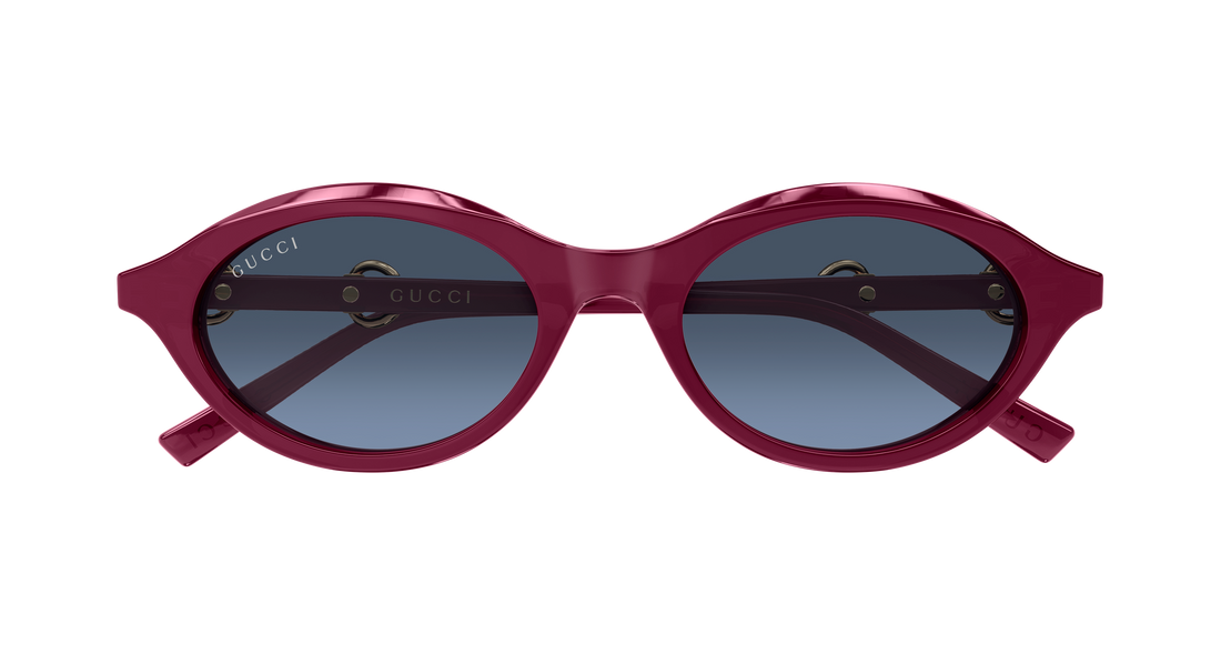 Solglasögon gucci gg2215s 004 rojo round/oval/panthos femenino storlek 51mm - Detaljvy