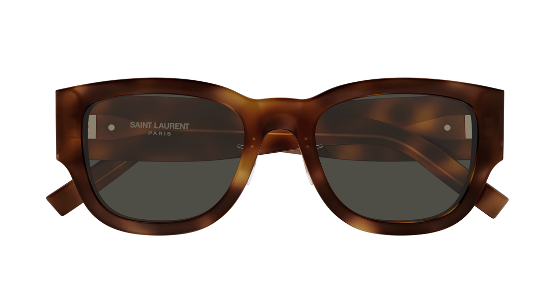 Sunčane naočale saint laurent sl m174/f 003 havana cat eye femenino veličina 54mm - Detaljni prikaz