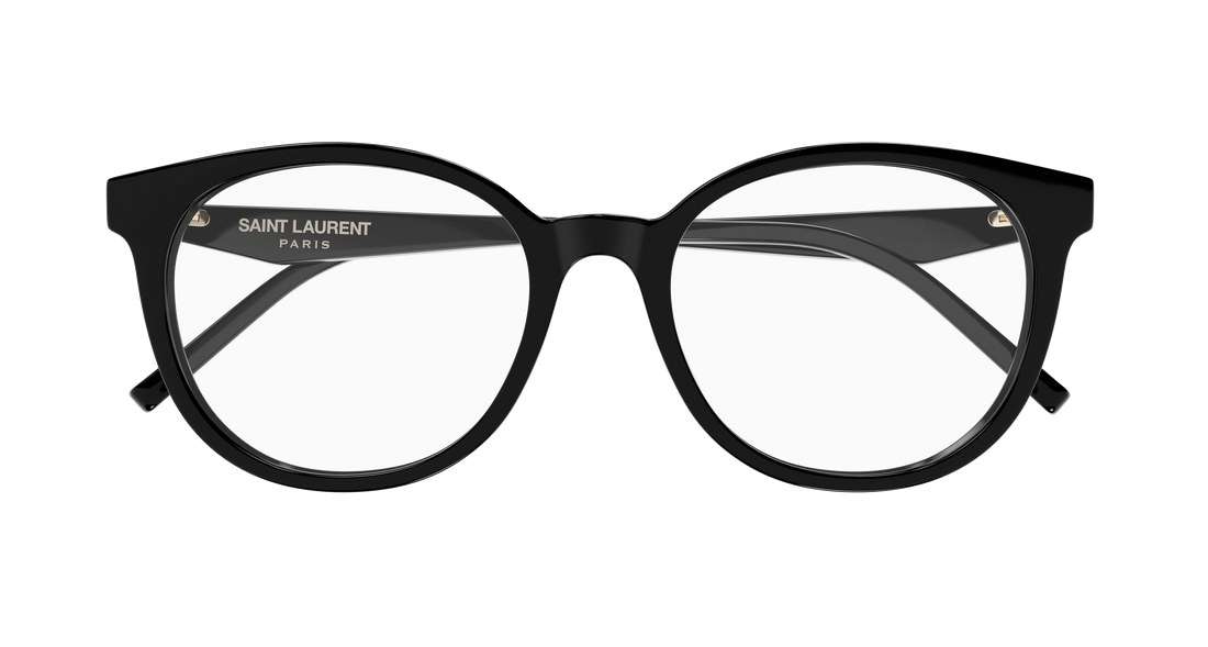 Okulary korekcyjne saint laurent sl m189/f 001 negro cat eye femenino rozmiar 53mm - Widok szczegółowy