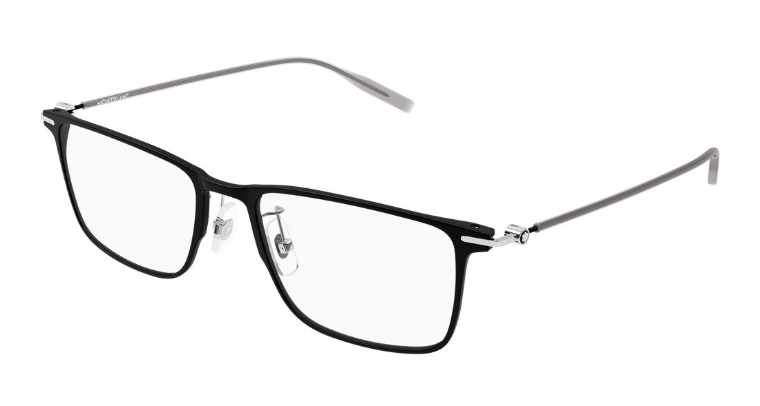 Dioptrijske naočale montblanc mb0506ol 002 negro rectangular / squared masculino veličina 56mm - Glavni prikaz