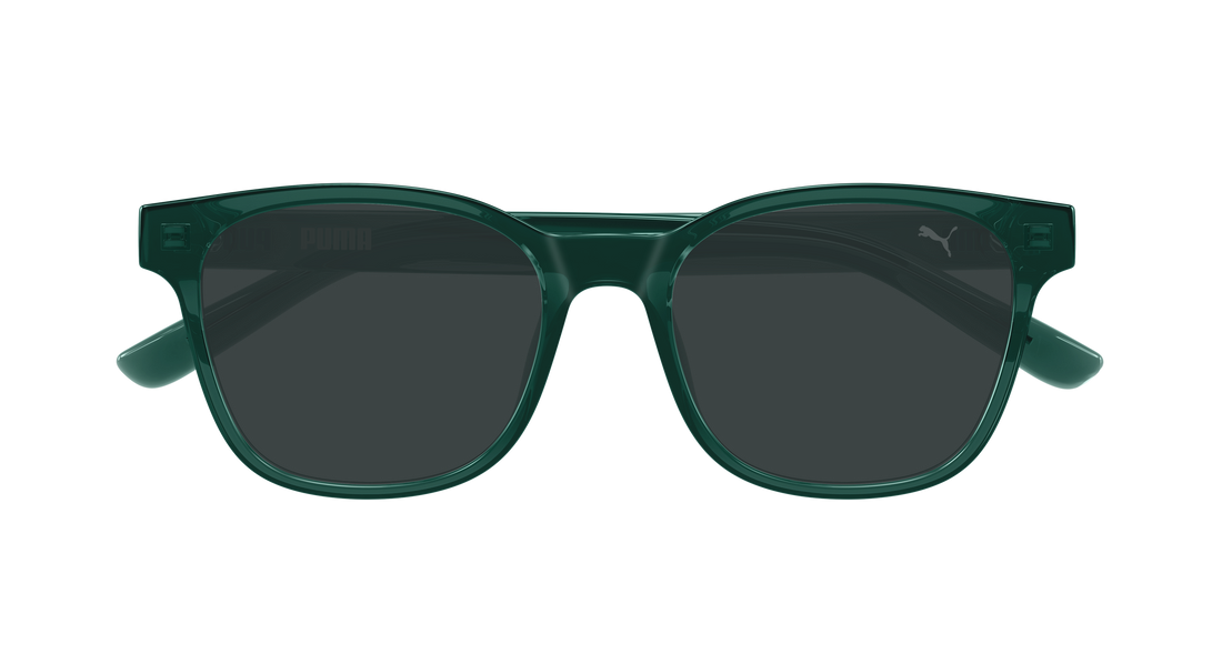 Sunglasses puma pj0087s 002 verde rectangular / squared infantil size 48mm - Detailed view