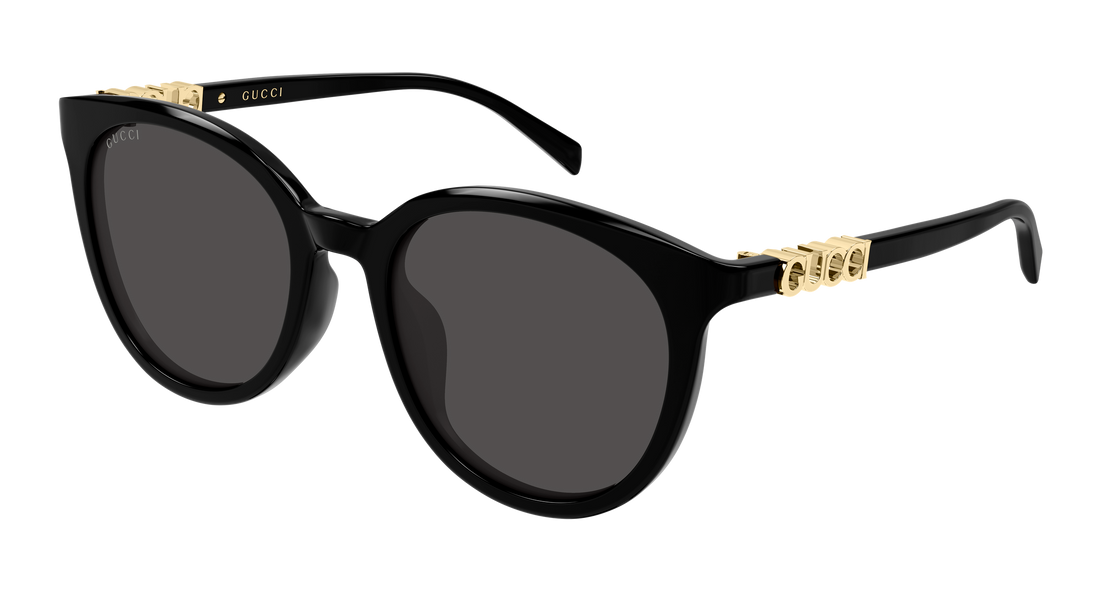 Sunčane naočale gucci gg2209sk 001 negro round/oval/panthos femenino veličina 55mm - Glavni prikaz