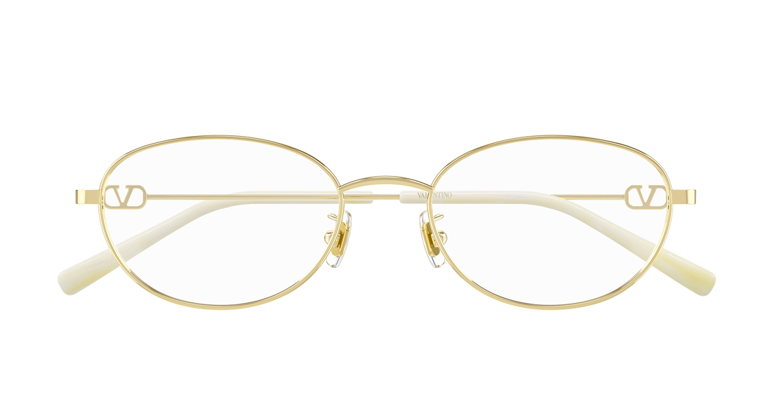 Brillen valentino vg0066oa 003 dorado round/oval/panthos femenino größe 53mm - Detailansicht
