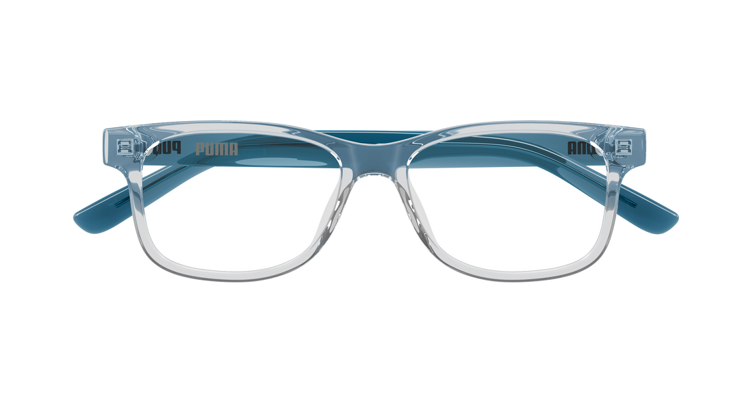 Occhiali da vista puma pj0089o 007 gris rectangular / squared infantil taglia 50mm - Vista dettagliata
