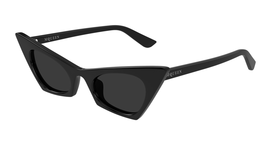 Óculos de sol alexander mcqueen am0557s 001 negro cat eye femenino tamanho 48mm - Vista principal