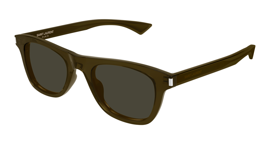 Occhiali da sole saint laurent sl 879 004 marron rectangular / squared masculino taglia 51mm - Vista principale