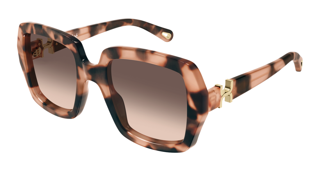 Gafas de sol chloé ch0301s 006 havana rectangular / squared femenino talla 52mm - Vista principal