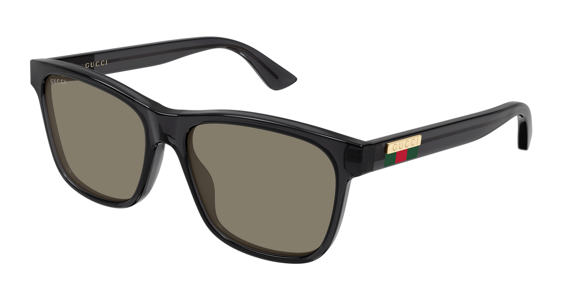 Sunčane naočale gucci gg0746s 006 gris rectangular / squared masculino veličina 57mm - Glavni prikaz