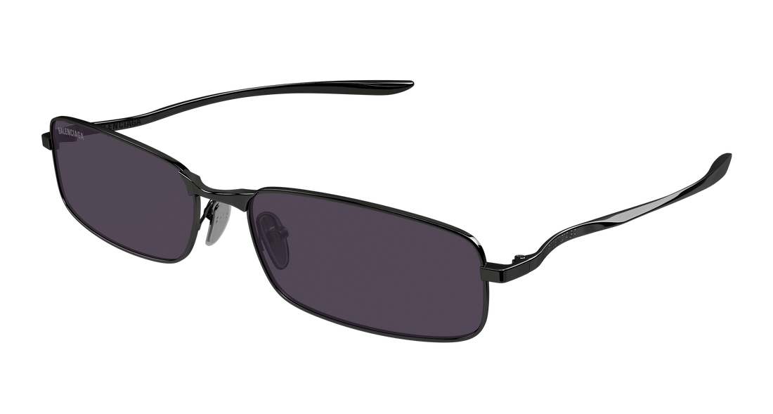 Sunglasses balenciaga bb0493s 004 gris rectangular / squared masculino size 62mm - Main view