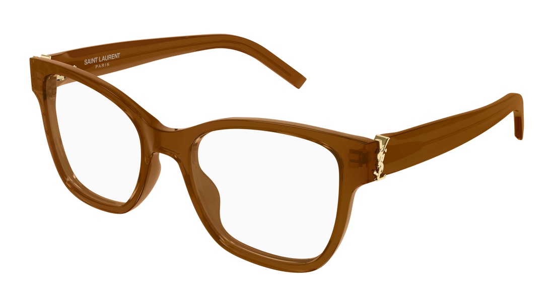 Dioptrijske naočale saint laurent sl m158 011 marron cat eye femenino veličina 54mm - Glavni prikaz