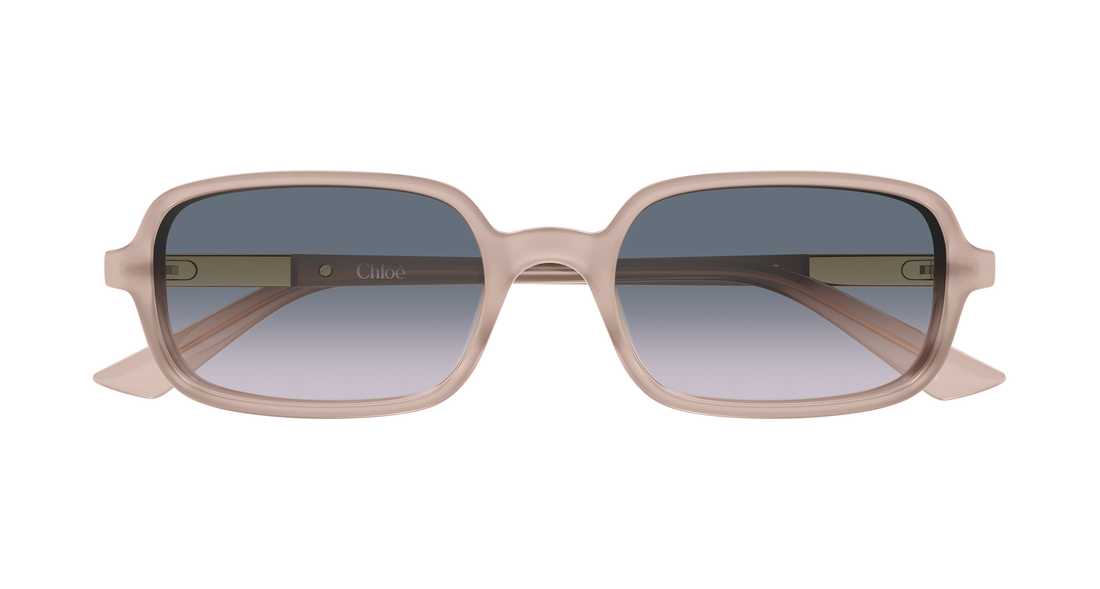 Gafas de sol chloé ch0363s 005 beige rectangular / squared femenino talla 53mm - Vista de detalle