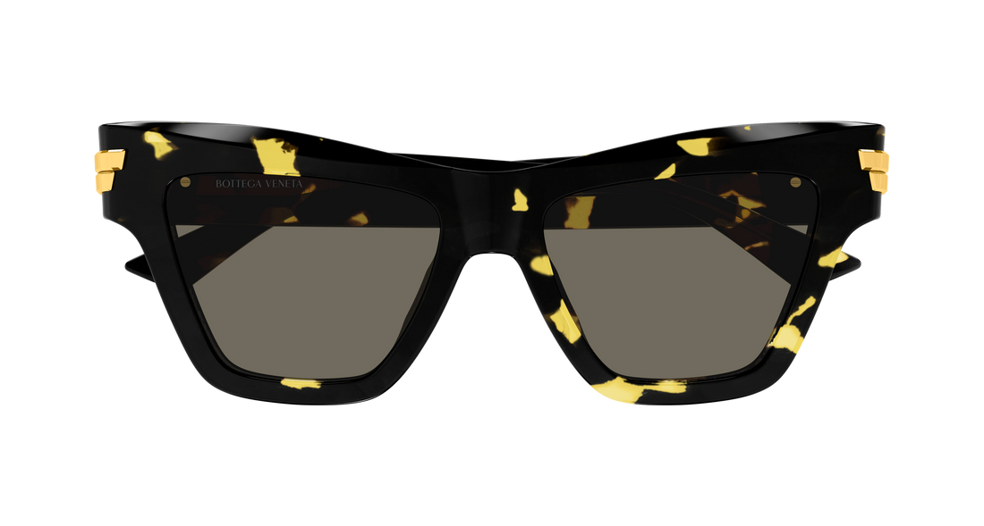Okulary przeciwsłoneczne bottega veneta bv1489s 002 havana cat eye femenino rozmiar 53mm - Widok szczegółowy