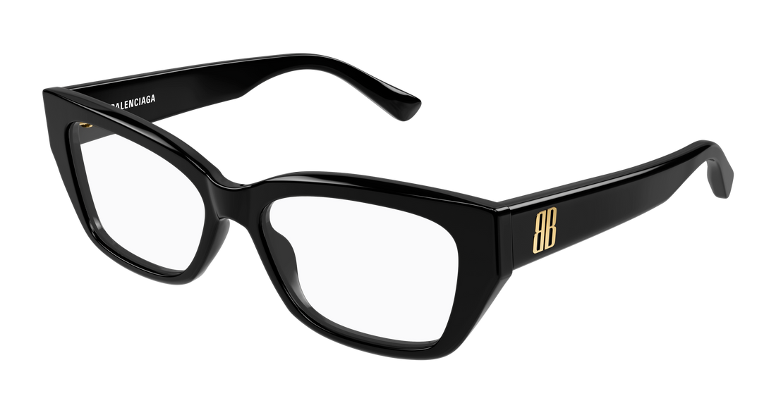 Occhiali da vista balenciaga bb0483o 001 negro rectangular / squared femenino taglia 55mm - Vista principale