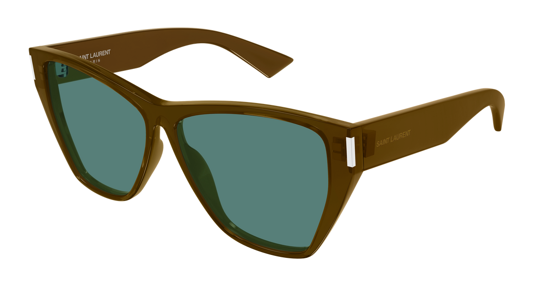 Zonnebrillen saint laurent sl 927 003 marron cat eye femenino maat 60mm - Hoofdaanzicht