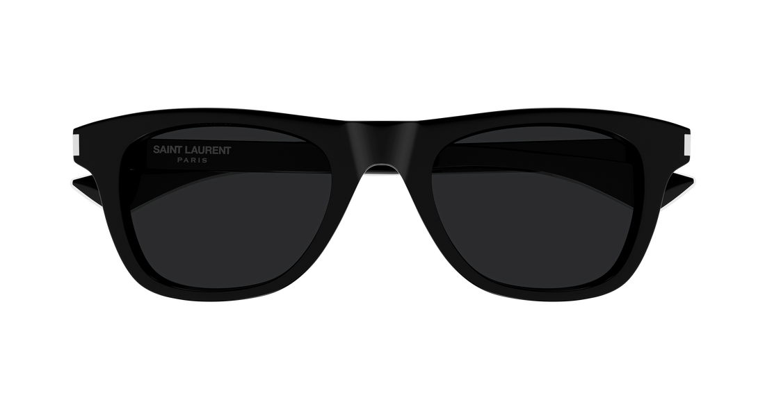 Occhiali da sole saint laurent sl 879 001 negro rectangular / squared masculino taglia 51mm - Vista dettagliata
