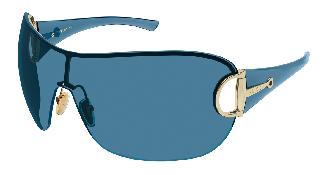 Lunettes de soleil gucci gg2174s 004 dorado mask femenino taille 99mm - Vue principale