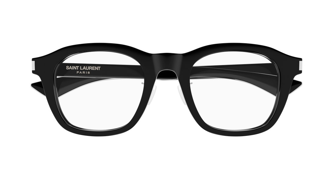 Dioptrijske naočale saint laurent sl 880/j opt 001 negro round/oval/panthos unisex veličina 48mm - Detaljni prikaz