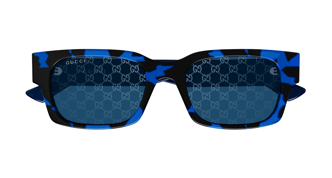 Sunglasses gucci gg2084s 004 havana rectangular / squared masculino size 52mm - Detailed view