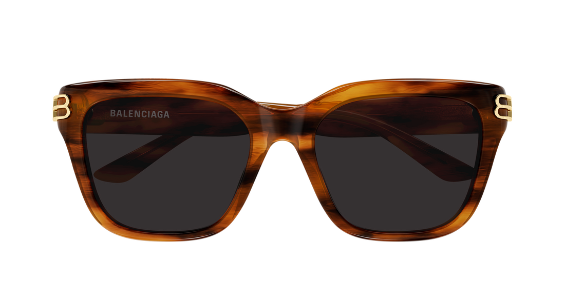 Sunglasses balenciaga bb0433sk 007 marron rectangular / squared femenino size 56mm - Detailed view