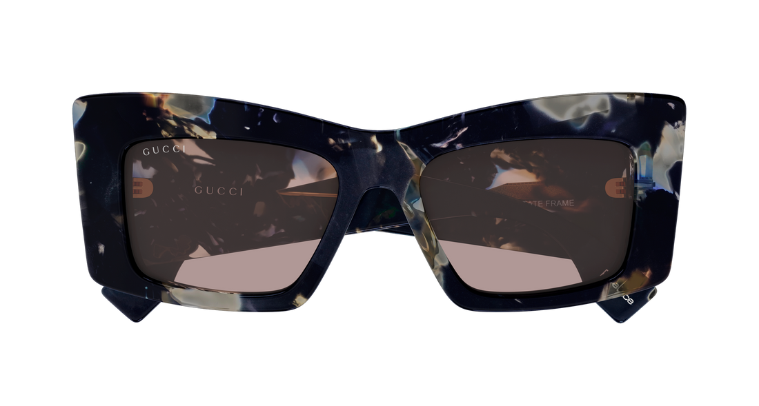Sunčane naočale gucci gg2268s 002 havana cat eye femenino veličina 53mm - Detaljni prikaz