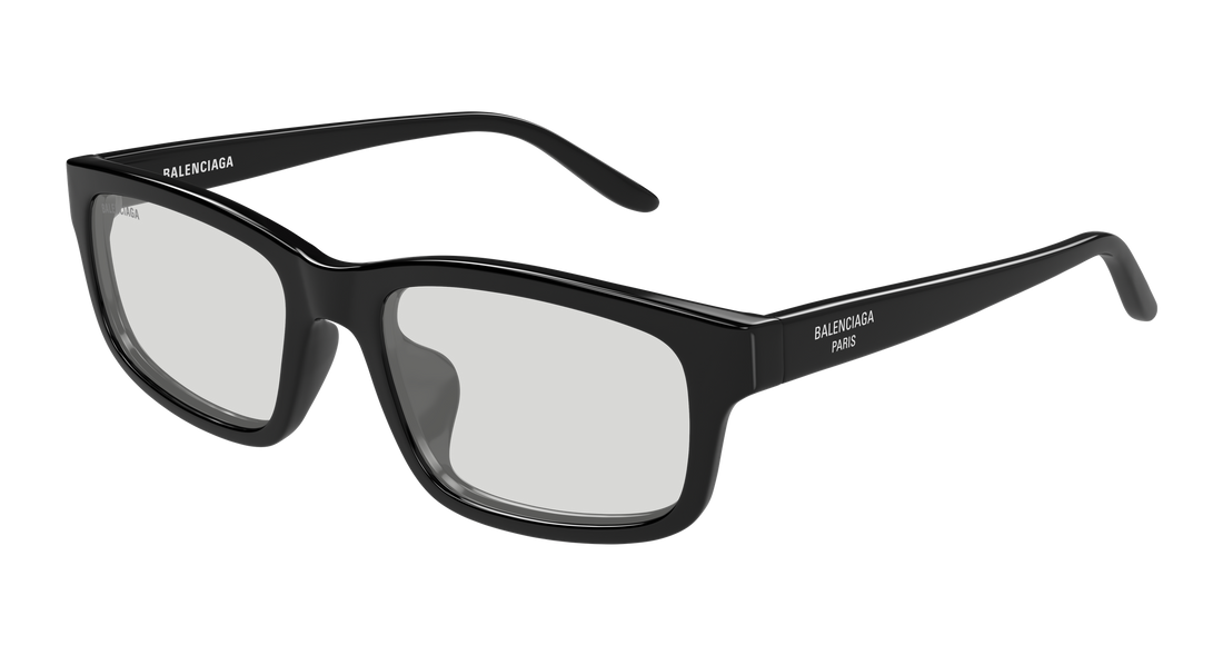 Gafas de sol balenciaga bb0528sk 002 negro rectangular / squared masculino talla 56mm - Vista principal