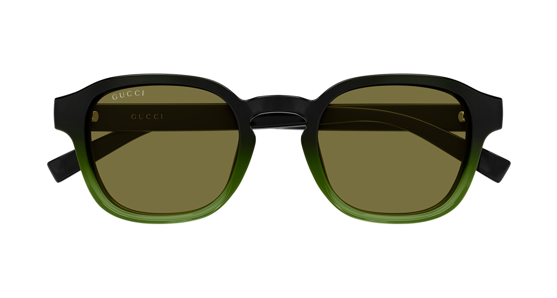 Óculos de sol gucci gg2106s 003 negro round/oval/panthos masculino tamanho 49mm - Vista de detalhe