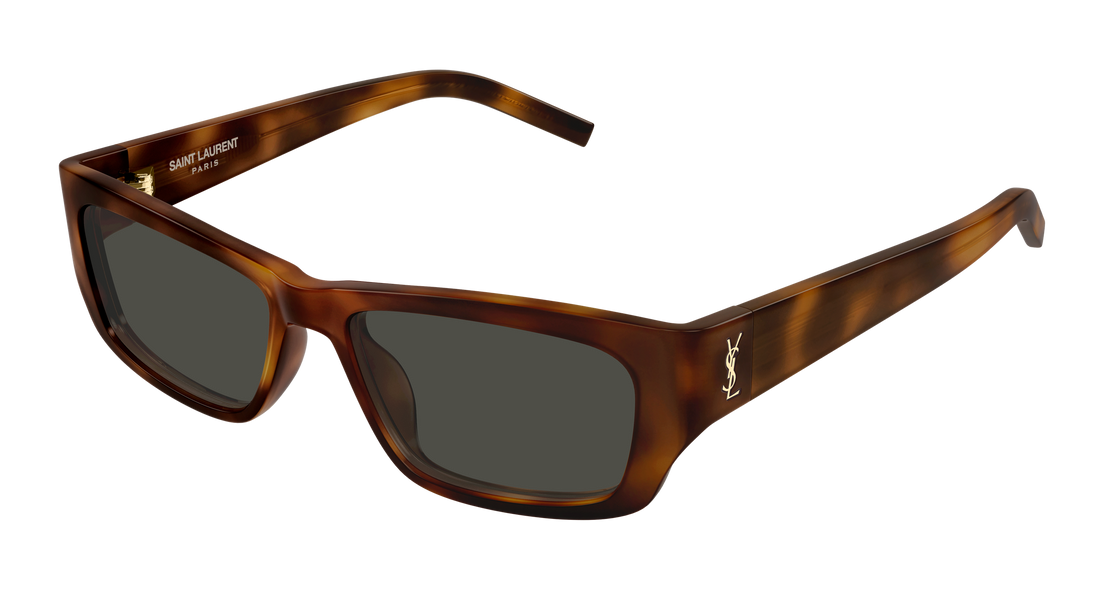 Lunettes de soleil saint laurent sl m182/f jazz 003 havana rectangular / squared femenino taille 54mm - Vue principale