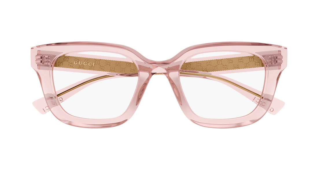 Brillen gucci gg2067ol 003 rosa rectangular / squared femenino größe 49mm - Detailansicht