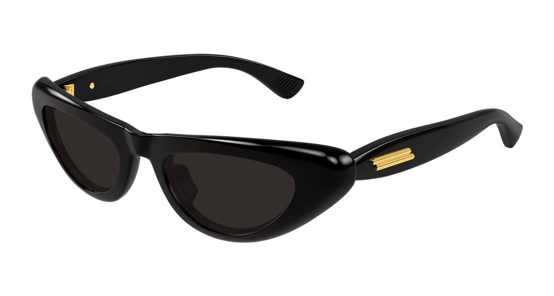 Sonnenbrillen bottega veneta bv1450s 001 negro cat eye femenino größe 51mm - Hauptansicht