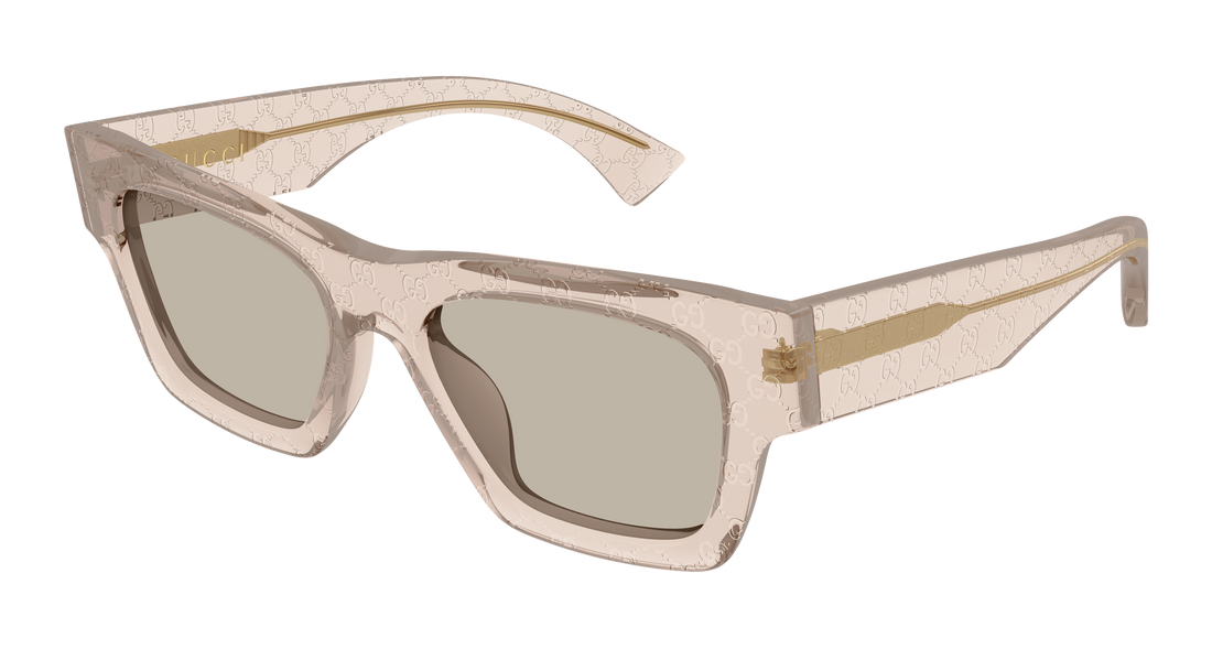 Sonnenbrillen gucci gg1835s 009 marron rectangular / squared femenino größe 52mm - Hauptansicht