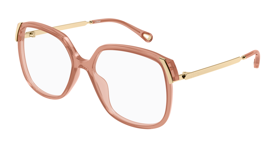 Occhiali da vista chloé ch0287o 009 marron rectangular / squared femenino taglia 54mm - Vista principale