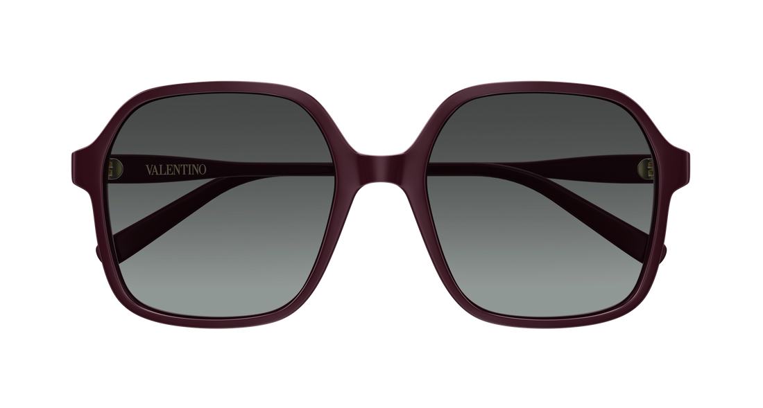 Occhiali da sole valentino vg0018s 003 violeta rectangular / squared femenino taglia 56mm - Vista dettagliata