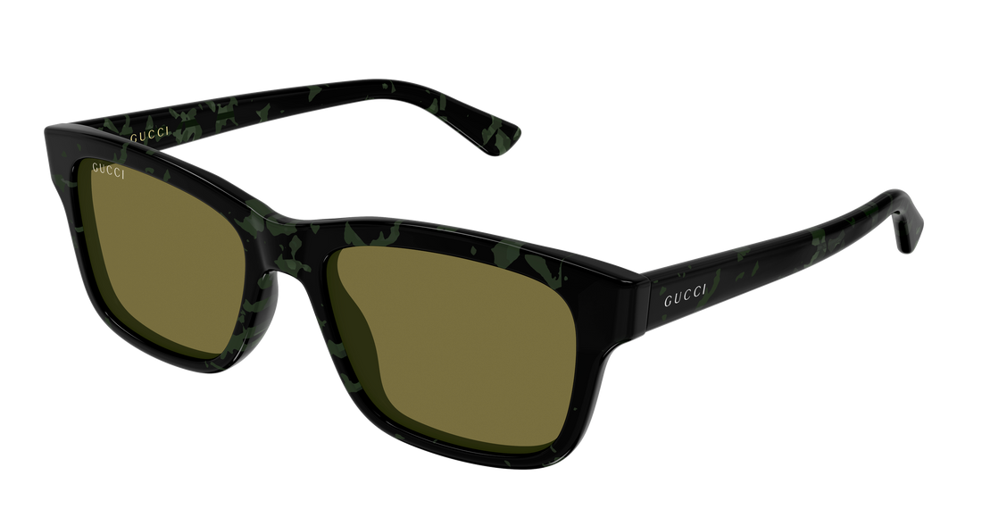 Sunčane naočale gucci gg2243s 003 havana rectangular / squared masculino veličina 54mm - Glavni prikaz