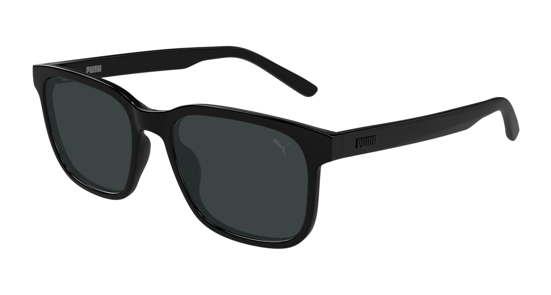 Lunettes de soleil puma pu0527s 001 negro rectangular / squared masculino taille 55mm - Vue principale