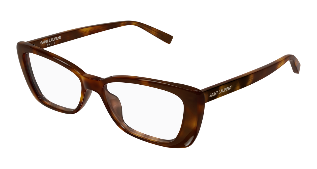 Briller saint laurent sl 943 opt 002 havana rectangular / squared femenino størrelse 54mm - Hovedvisning