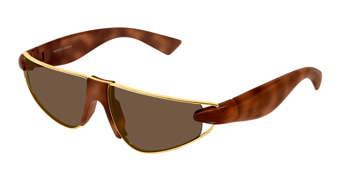 Sunčane naočale bottega veneta bv1523s 002 havana cat eye femenino veličina 58mm - Glavni prikaz