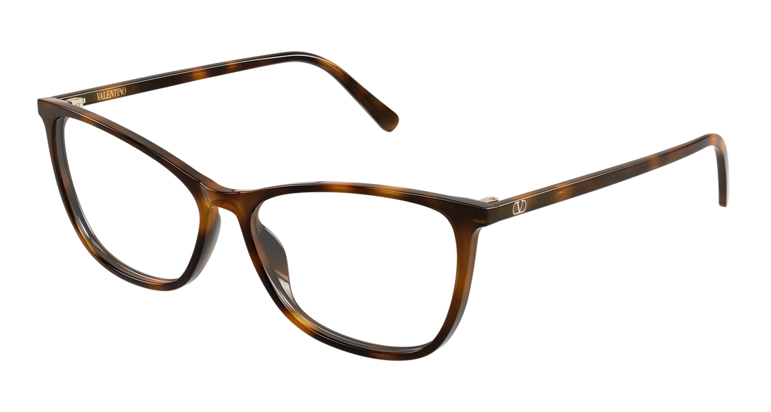 Occhiali da vista valentino vg0024o 003 havana cat eye femenino taglia 56mm - Vista principale