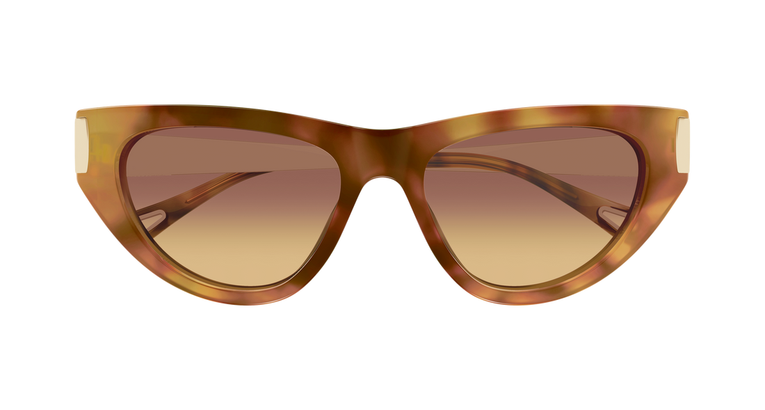 Gafas de sol chloé ch0350s 002 havana cat eye femenino talla 54mm - Vista de detalle