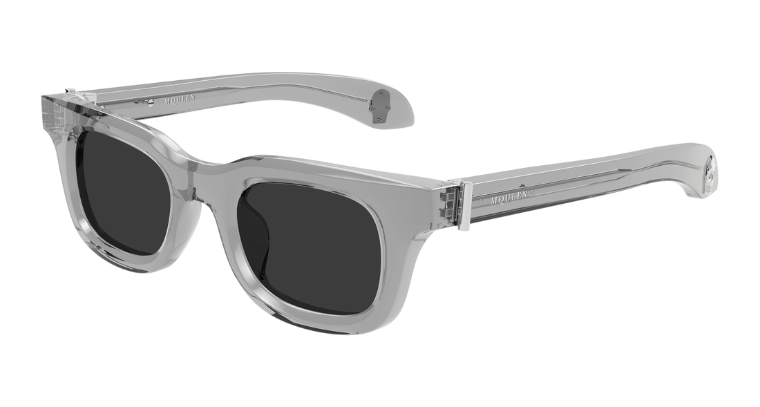 Sunčane naočale alexander mcqueen am0547s 003 gris rectangular / squared masculino veličina 46mm - Glavni prikaz