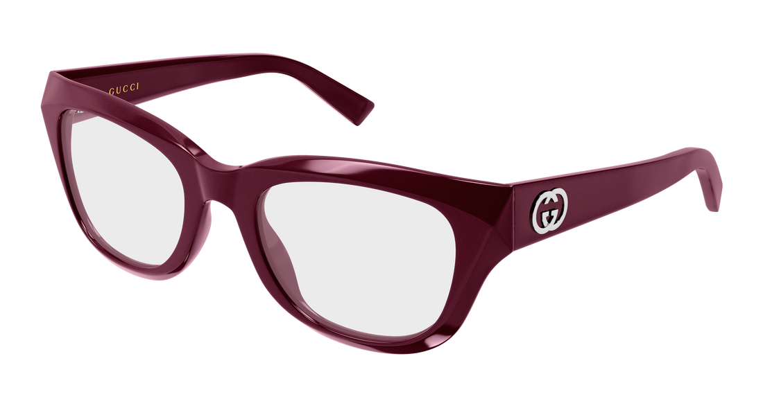 Dioptrijske naočale gucci gg2202o 004 rojo geometrical/directional femenino veličina 51mm - Glavni prikaz