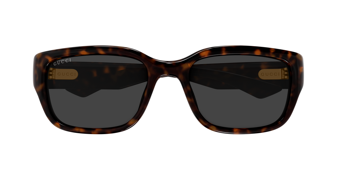 Sunčane naočale gucci gg2241sk 002 havana rectangular / squared masculino veličina 56mm - Detaljni prikaz