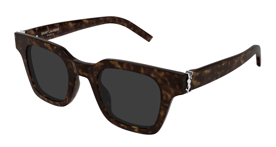 Occhiali da sole saint laurent sl m157 002 havana rectangular / squared unisex taglia 47mm - Vista principale
