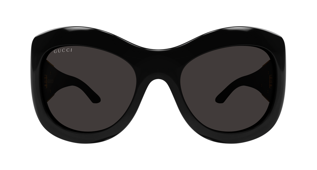 Lunettes de soleil gucci gg2275s 001 negro butterfly femenino taille 58mm - Vue détaillée