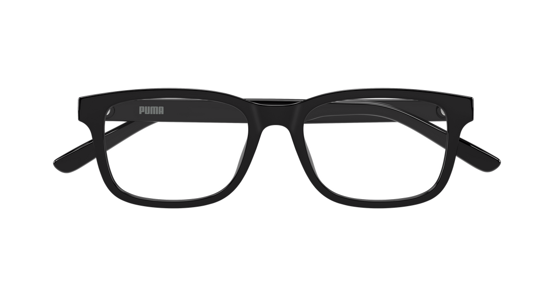 Prescription glasses puma pu0550oa 001 negro rectangular / squared masculino size 53mm - Detailed view