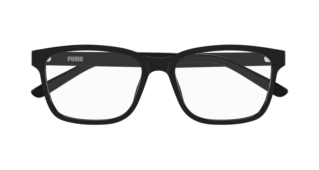Prescription glasses puma pu0546o 001 negro rectangular / squared masculino size 55mm - Detailed view