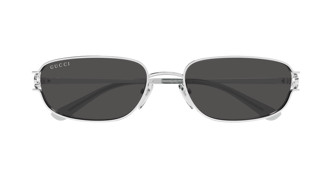 Sunčane naočale gucci gg2232s 001 plateado rectangular / squared femenino veličina 57mm - Detaljni prikaz