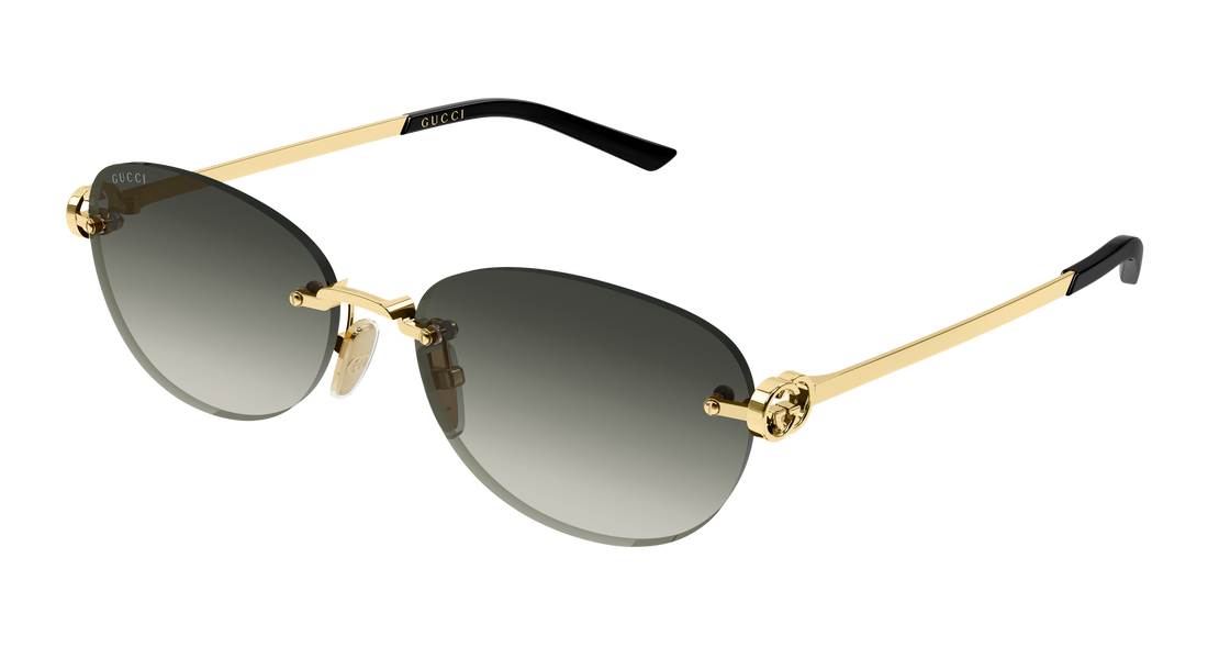 Sunčane naočale gucci gg2230sa 002 dorado round/oval/panthos femenino veličina 59mm - Glavni prikaz