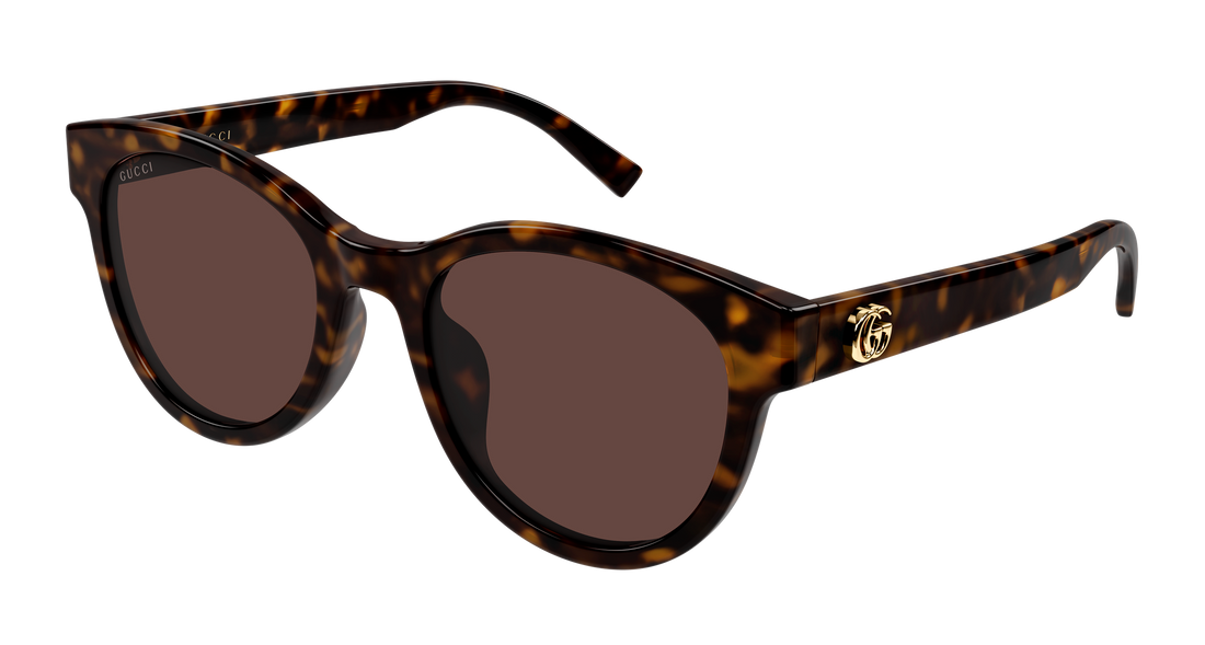 Occhiali da sole gucci gg2127sk 002 havana round/oval/panthos femenino taglia 54mm - Vista principale