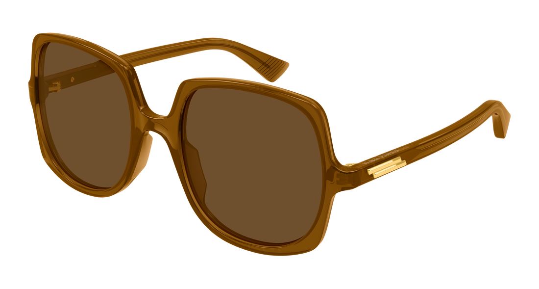 Sunčane naočale bottega veneta bv1498s 003 marron butterfly femenino veličina 55mm - Glavni prikaz