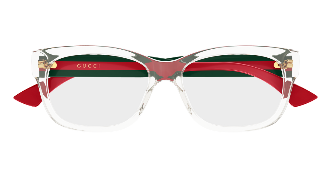 Occhiali da vista gucci gg0278on 013 transparente cat eye femenino taglia 55mm - Vista dettagliata